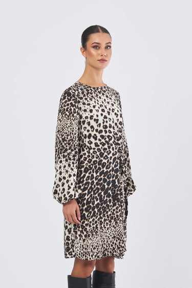 Abito DELFI 252522613 twill di viscosa stampato DELFI 252522613 001 CAMMELLO EMME MARELLA 