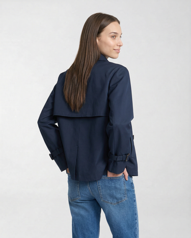 Trench Corto Svasato WKDBIGLIA 26150210516 006 BLU WEEKEND 
