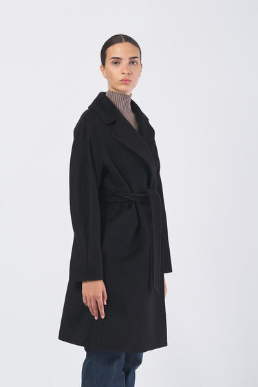 Cappotto CORTE 25250160626 drap di pura lana CORTE 25250160626 013 NERO WEEKEND 