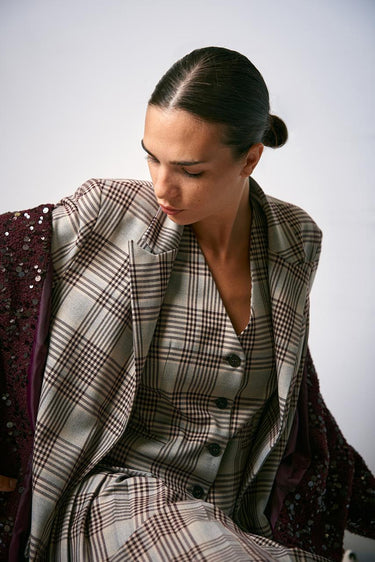 Giacca CFC0125475003 dritta CFC0125475003 B482 ROSSO BORDEAUX RINASCIMENTO