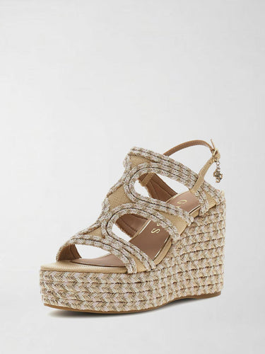 Espadrillas Donna Rosa con Suola Flatform FLJERS FAB04 PINK GUESS 