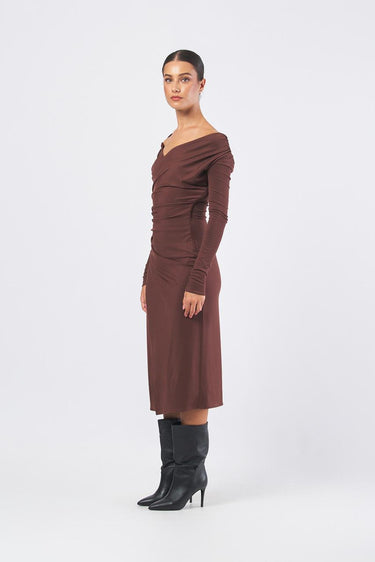 Abito AB82257E2 AB82257E2 EA3 COFFEE ELISABETTA FRANCHI