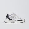 Sneaker ibitha FLTIBI ELE12 WHITE BLACK GUESS 