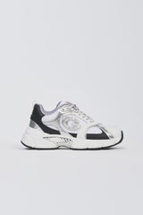 Sneaker ibitha FLTIBI ELE12 WHITE BLACK GUESS 