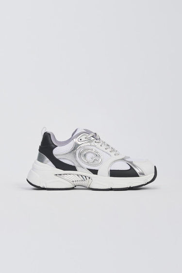 Sneaker ibitha FLTIBI ELE12 WHITE BLACK GUESS 