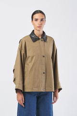 Giaccone DOREMA 25250860616 canvas cotone antigoccia DOREMA 25250860616 001 DESERT DIFFUSIONE TESSILE