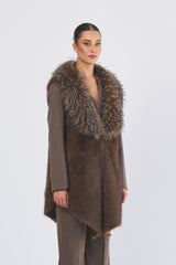 Gilet PIUMA lungo PIUMA 0605 T. MORO NENETTE