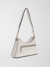 Borsa a tracolla Patsie con borchie HWZE99 19180 OFF WHITE GUESS 