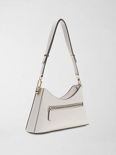 Borsa a tracolla Patsie con borchie HWZE99 19180 OFF WHITE GUESS 