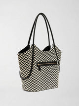 Borsa Shopping Tessi HWWG76 91230 BLACK MULTI GUESS 