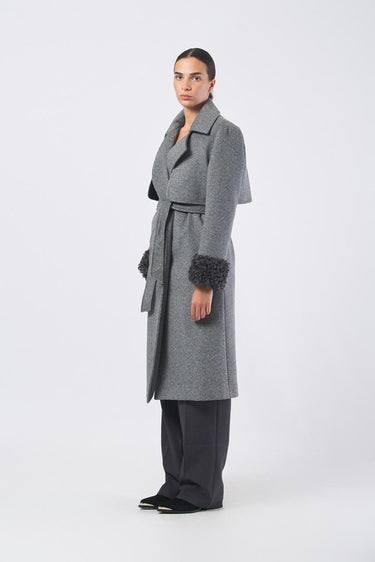 Cappotto CFC0125524003 CFC0125524003 B386 GRIGIO SCURO RINASCIMENTO