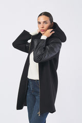 Cappotto CFC0125363003 medio CFC0125363003 B001 NERO RINASCIMENTO