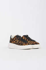 Sneaker elbina8 FLTEL8 LEA12 TAN GUESS