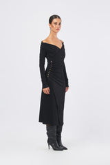 Abito AB82257E2 AB82257E2 110 NERO ELISABETTA FRANCHI