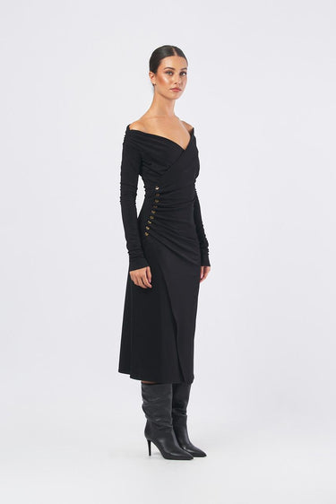 Abito AB82257E2 AB82257E2 110 NERO ELISABETTA FRANCHI