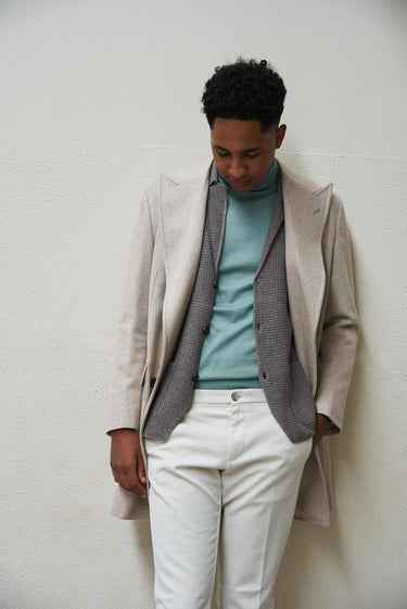 Cappotto Doppiopetto Beige