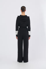 Tuta KT61S56E2 tricot KT61S56E2 EF3 NERO/MILK ELISABETTA FRANCHI