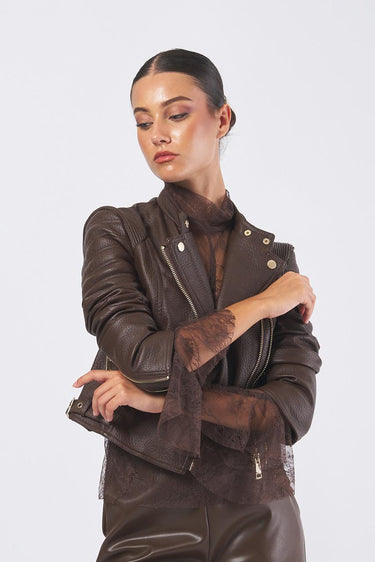 Giacca jeannine W5YL19 WHDS0 FN09 REGAL BROWN MULTI GUESS