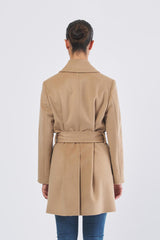 Cappotto ERSILIA 252301608 drap lana cachemire ERSILIA 252301608 004 CAMMELLO MARELLA