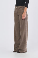 Jeans W5RA96 WFD53 palazzo W5RA96 WFD53 FN8J WASHED TAUPE MULTI GUESS