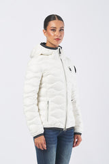 Giubbott camelia 25WBLDC03095-006047 100BI BIANCO OTTICO INT. BIANC BLAUER 