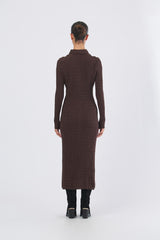 Abito EDDA 252362601 jersey cloquè EDDA 252362601 005 MARRONE MARELLA 