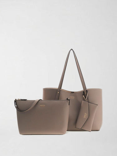 Borsa brenton HWPG96 48230 DARK TAUPE GUESS 