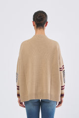 Cardigan BELGIO 25253460826 filato pura lana BELGIO 25253460826 004 FARM WEEKEND