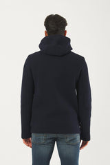 Giubbotto 1146 con cappuccio ed ampie tasche 1146 68 BLU COLMAR