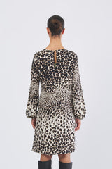 Abito DELFI 252522613 twill di viscosa stampato DELFI 252522613 001 CAMMELLO EMME MARELLA 