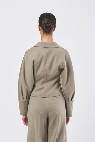 Giacca STASI 252304605 saglia melange bistretch STASI 252304605 001 ALLORO MELANGE MARELLA