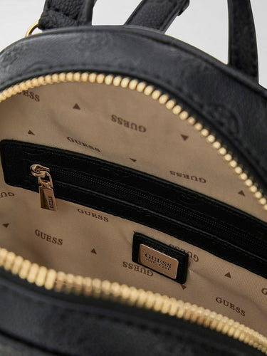 Mini zaino Manhattan con tasche HWPD71 18320 BLACK LOGO GUESS 