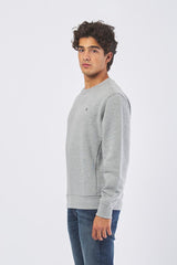 Felpa G8088500065N-84K1 girocollo G8088500065N-84K1 013 GREY MELANGE TRUSSARDI 