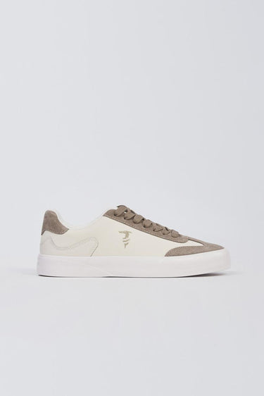 Sneaker N028S000928N-22SA N028S000928N-22SA 0S1 OFFWHITE+BEIGE TRUSSARDI 