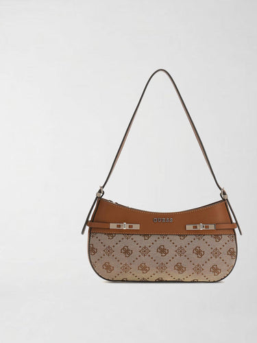 Borsa melinda HWJP99 02170 LATTE LOGO GUESS 