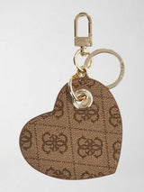 Portachiavi Yesba con logo 4G Marrone RW7543 P6101 LATTE LOGO GUESS 