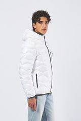 Giubbotto wave 25WBLUC03074-006355 100 BIANCO OTTICO BLAUER