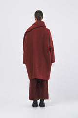 Cappotto C112AR con sciarpa C112AR BERBERE NEIRAMI