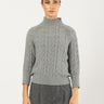 Maglia D78828 trecce D78828 GRIGIO ECO 