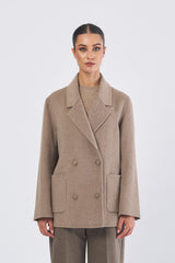 Cappotto CP0562150959 doppia lana CP0562150959 054 FANGO SEVENTY 