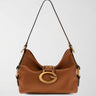 Borsa a Tracolla Camden Mini effetto pelle Cognac HWBB93 08720 COGNAC GUESS 