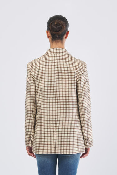 Blazer ANSON 2521046123 diagonale fantasia pura lana ANSON 2521046123 004 FANTASIA PENNY BLACK