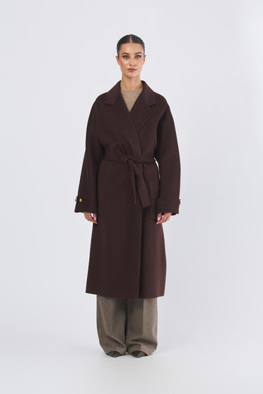con cintura CP68D56E2 EA3 COFFEE ELISABETTA FRANCHI 