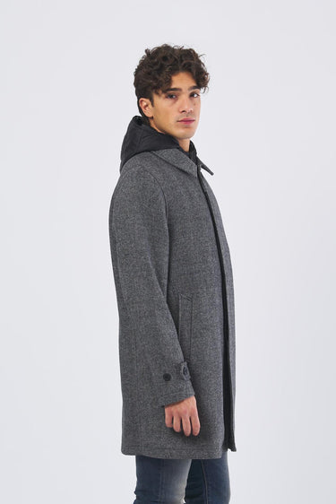 Cappotto A313MARTINEZL099 A313MARTINEZL099 980 GRIGIO SCURO AT.P.CO 
