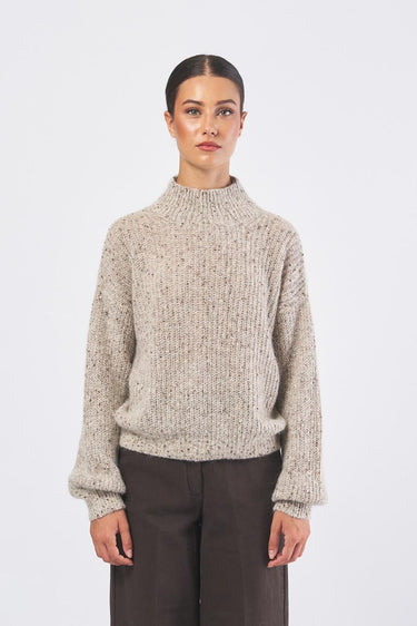 Maglia DELIA 25236633 fil. mohair alpaca bottonato DELIA 25236633 001 AVORIO MARELLA