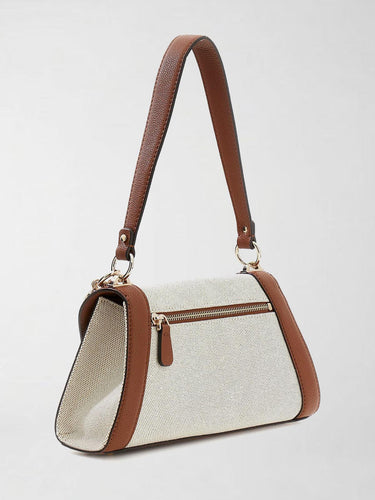 Borsa a Spalla Karnilla Elegante da Donna profili cognac HWAG97 19190 NATURAL/COGNAC GUESS 