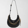 Borsa a spalla Davina HWBG98 99180 BLACK GUESS 
