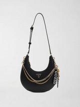 Borsa a spalla Davina HWBG98 99180 BLACK GUESS 