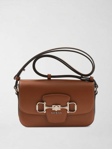Borsa a tracolla Janie Logo HWVG99 10210 COGNAC GUESS