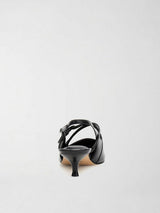 Sandali Elyze Logo FLJCSR LEA05 BLACK GUESS 
